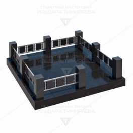 Поребрик гранитный №730