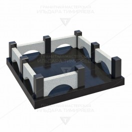 Поребрик гранитный №707