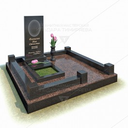 Гранитный комплекс на могилу 5-201-2