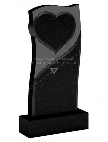 Памятник с сердцем Модель vpk4213