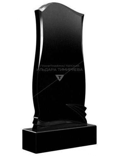 Памятник в форме волны резной Модель vpk4222